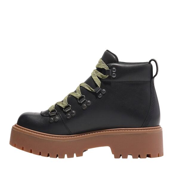 Timberland Women's Stone Street Mid Lace-Up Platform Black Hiker - Size: 9.5 - Picture 3 of 9